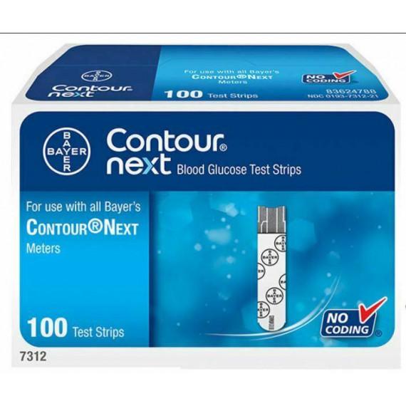 Contour Next Blood Glucose Test Strips 100 Pack