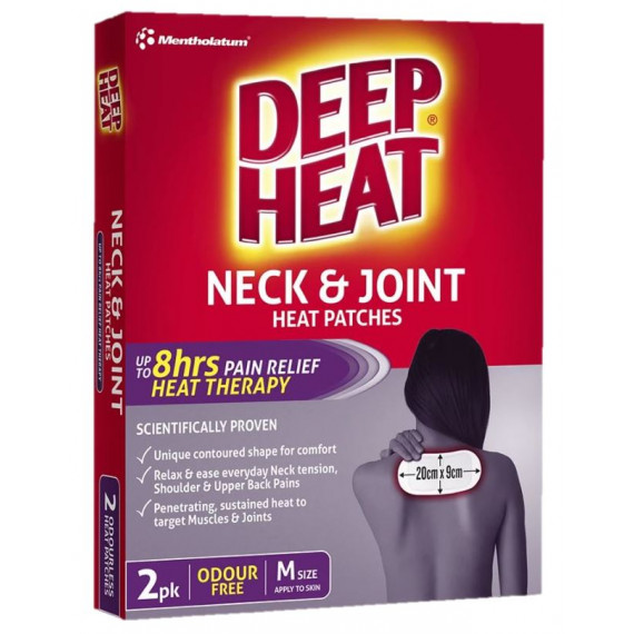 Deep Heat Neck And Joint Patches 2 Pack