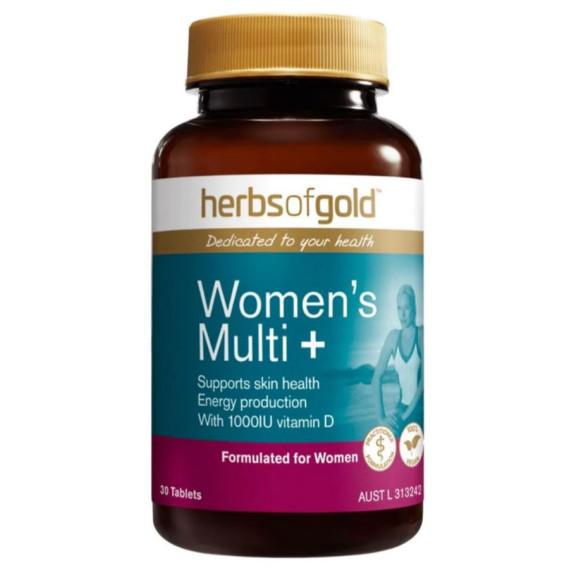 Herbs of Gold Womens Multi Plus 30 Tablets