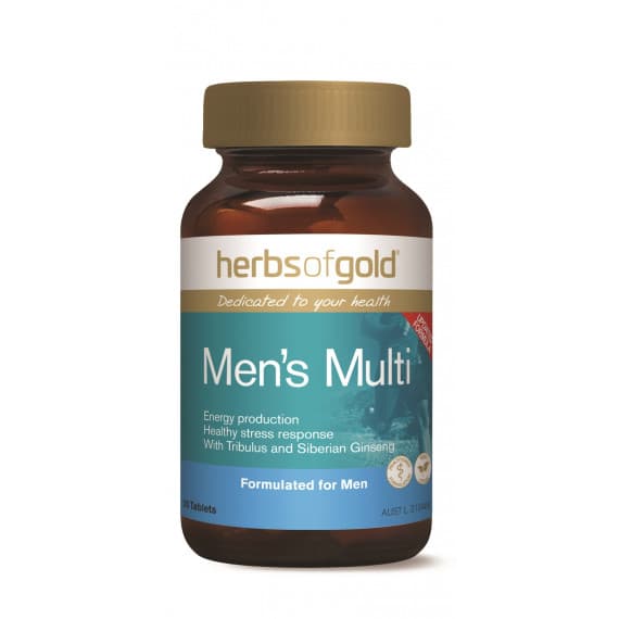 Herbs of Gold Men's Multi 30 Tablets supplement at Pharmacy Direct