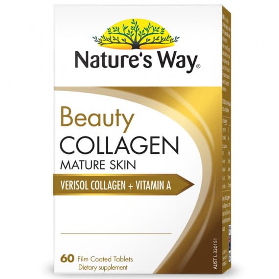 Natures Way Beauty Collagen Mature Skin 60 Tablets