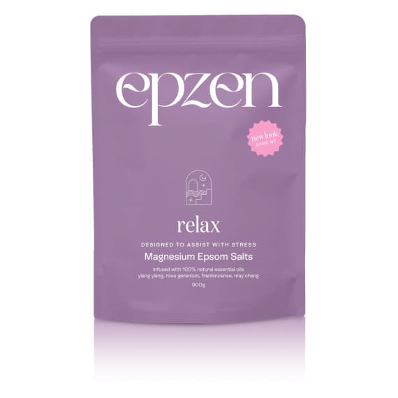 Epzen Magnesium Bath Crystals Relax 900g - Buy Online at Pharmacy Direct