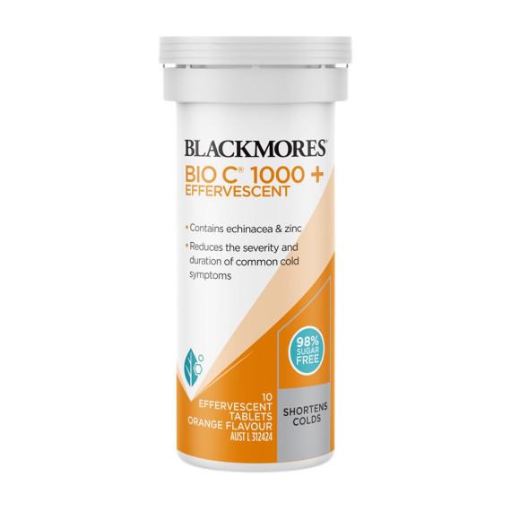 Buy Blackmores Bio C 1000 Plus Effervescent 10 Tablets Online Pharmacy Direct AU