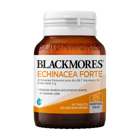 Blackmores Echinacea Forte 40 Tablets - Immune Support - Pharmacy Direct