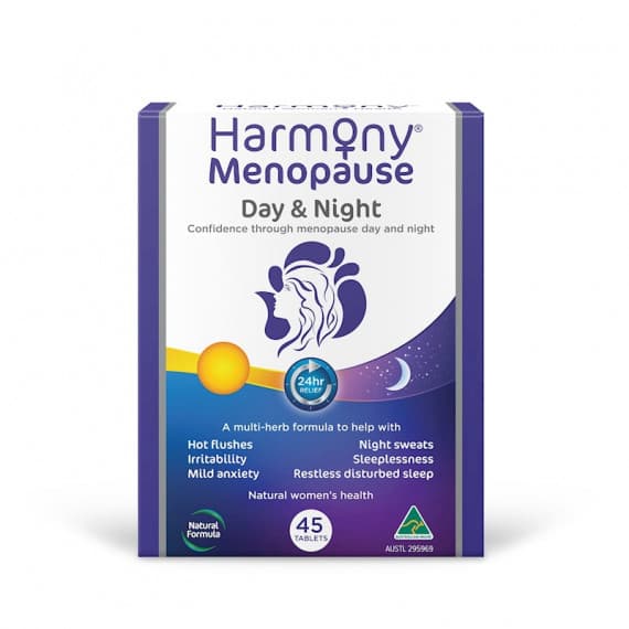 Buy Harmony Menopause Day and Night 45 Tablets Online Pharmacy Direct AU
