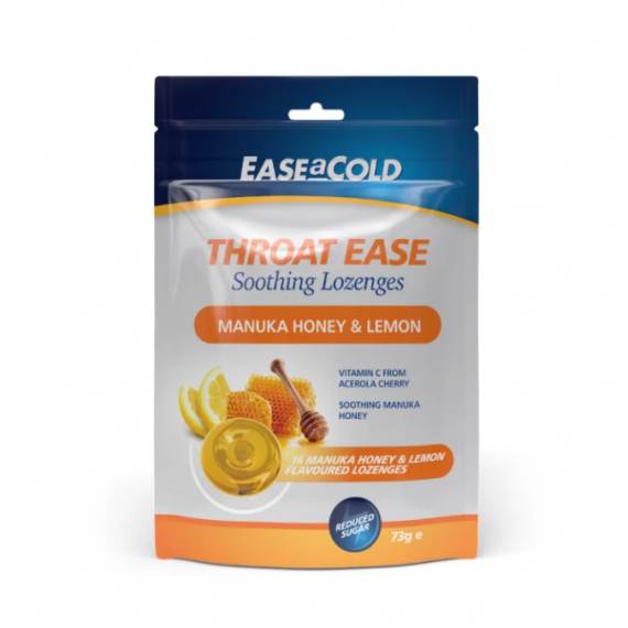 Ease A Cold Throat Ease Manuka Honey & Lemon Lozenges 16 Lozenges