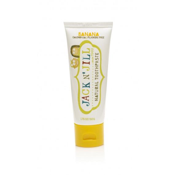 Jack N Jill Natural Toothpaste Banana 50g - Safe Oral Care for Kids - Pharmacy Direct