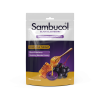 Sambucol Soothing Black Elderberry Honey Lozenges 16 Lozenges 