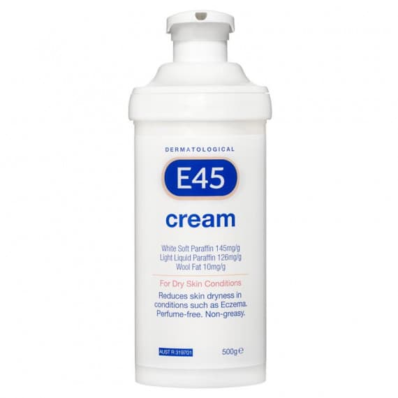 E45 Cream Pump 500g - Hydrate and Soothe Dry Skin - Pharmacy Direct