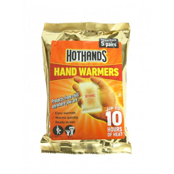 Hot Hands Hand Warmer 5 Pairs - Convenient Portable Heat - Pharmacy Direct