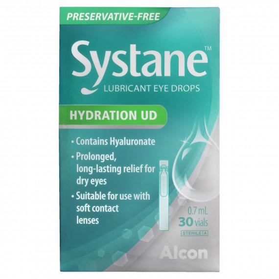 Systane Hydration UD Eye Drops 0.7ml 30 Vials - Hydration and Comfort - Pharmacy Direct