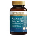 Herbs of Gold Activated Folate 500 60 Capsules