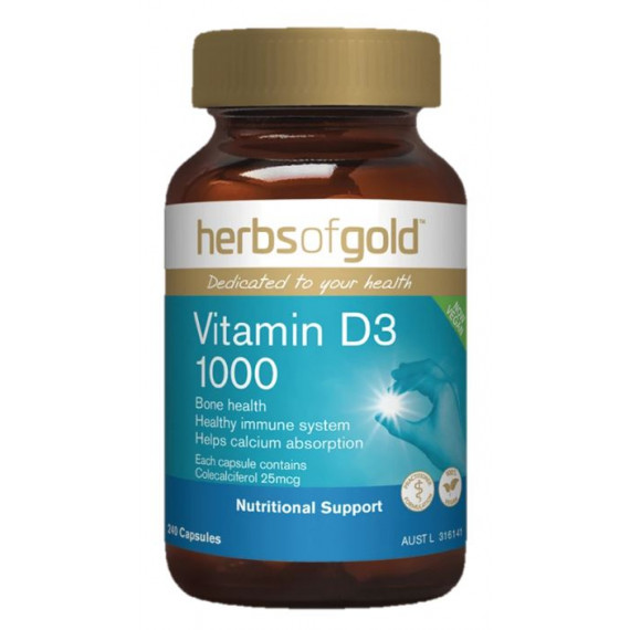 Herbs of Gold Vitamin D3 - Shop Online at Pharmacy Direct