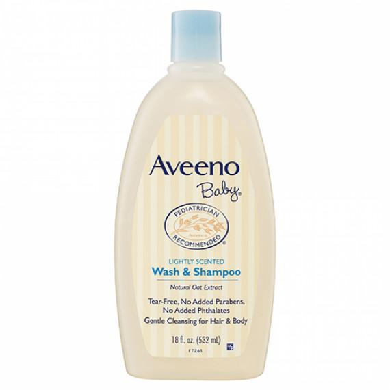 Aveeno Baby Wash & Shampoo 532ml