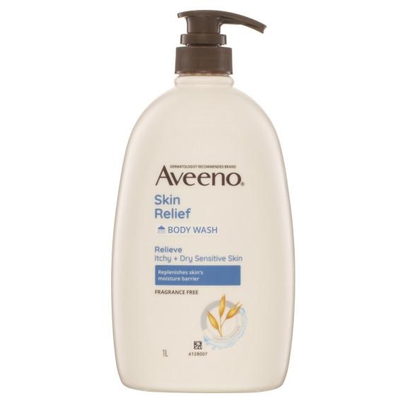 Aveeno Skin Relief Body Wash 1 Litre - Buy Online at Pharmacy Direct