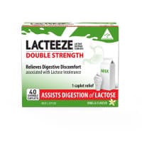 Lacteeze Double Strength 40 Caplets