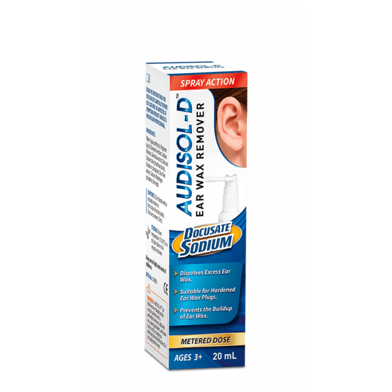 Buy Audisol D Docusate Sodium 20ml Online Pharmacy Direct AU