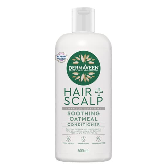 Dermaveen Daily Nourish Oatmeal Conditioner 500ml for soft hair at Pharmacy Direct