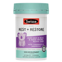 Swisse Kids Rest & Restore 60 Tablets 