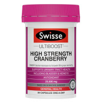Swisse Ultiboost High Strength Cranberry 90 Capsules Expiry Date 04/26