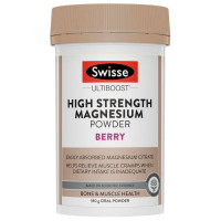 Swisse Ultiboost High Strength Magnesium Berry Powder 180g 
