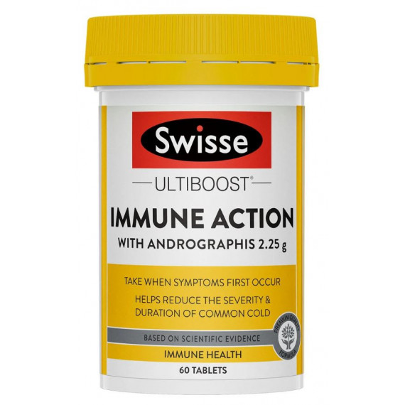 Swisse Ultiboost Immune Action Tablets 60 Tablets at Pharmacy Direct