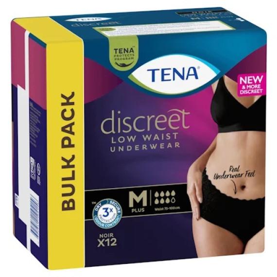 Buy Tena Pants Womens Discreet Black Medium 12 Pack Online Pharmacy Direct AU