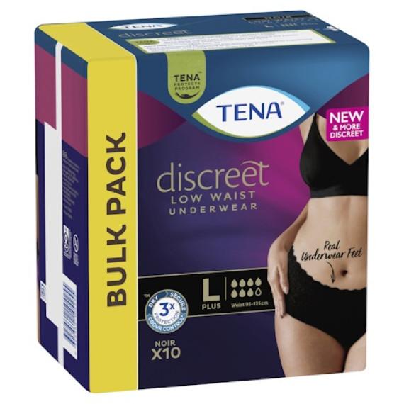 Buy Tena Pants Womens Discreet Black Large 10 Pack Online Pharmacy Direct AU