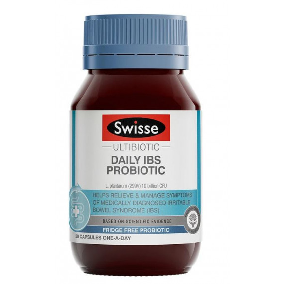 Buy Swisse Ultibiotic Daily IBS Probiotic 30 Capsules Expiry Date 03/26 Online Pharmacy Direct AU