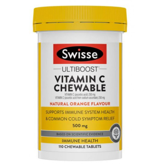 Swisse Ulitiboost Vitamin C Chewable 110 Tablets