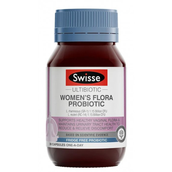 Swisse Ultibiotic Women Flora Probiotic 30 Capsules at Pharmacy Direct