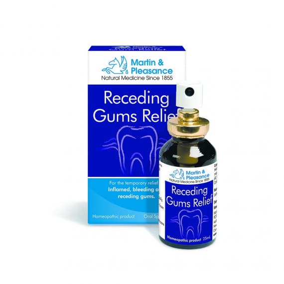 Buy Martin And Pleasance Receding Gums Relief Oral Spray 25ml Online Pharmacy Direct AU