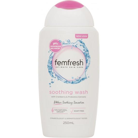 Femfresh Soothing Wash 250ml gentle daily intimate care – Pharmacy Direct