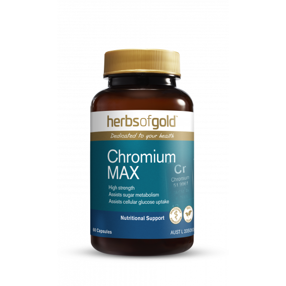 Herbs of Gold Chromium MAX 60 Capsules