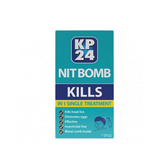 KP24 Nit Bomb 50ml - Fast and Effective Head Lice Treatment - Pharmacy Direct