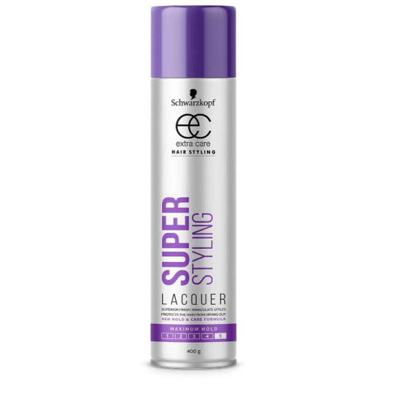 Schwarzkopf Extra Care Super Styling Lacquer 400g at Pharmacy Direct