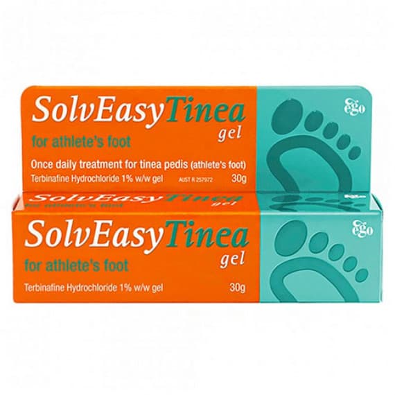 Ego Solveasy Tinea Gel 30g - Fast Relief for Tinea - Pharmacy Direct