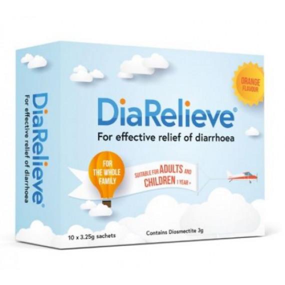 Buy DiaRelieve Orange Flavour 10 Sachet Online Pharmacy Direct AU