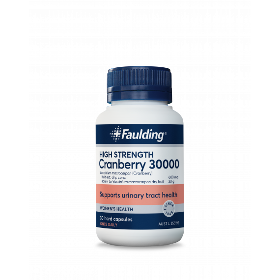 Faulding High Strength Cranberry 30000 30 Capsules