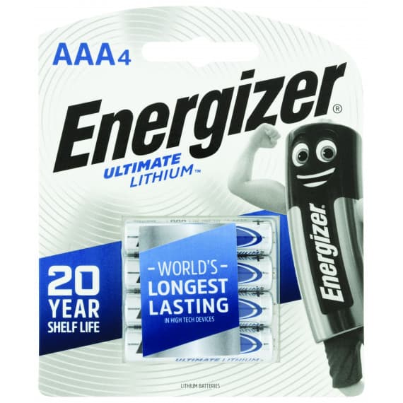 Energizer L92 Lithium AAA BP-4 T