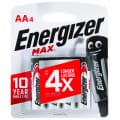 Energizer Max E91 AA BP4T