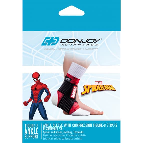 Buy Donjoy Advantage Marvel Figure 8 Ankle Support Spiderman Pediatric Online Pharmacy Direct AU