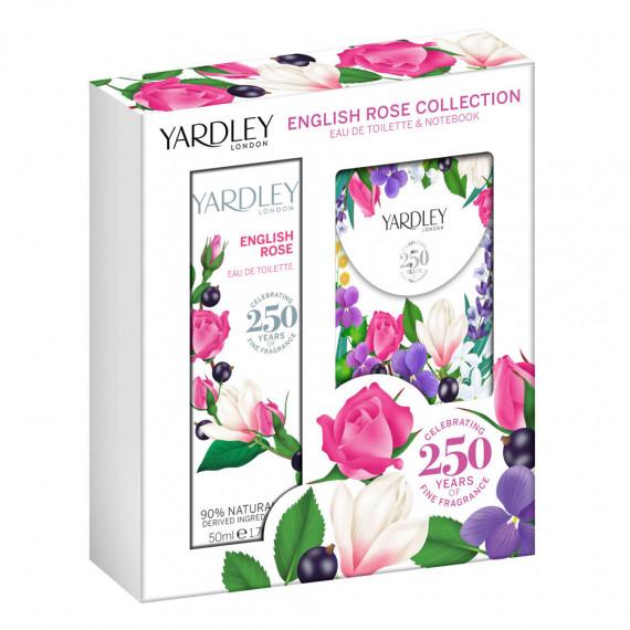Shop Yardley Gift Set English Rose EDT and Notebook Online – Recommend Health Essentials at Pharmacy Direct AU