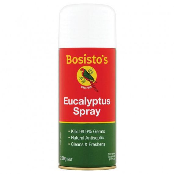 Bosistos Eucalyptus Spray 200g for soothing relief and freshness - Pharmacy Direct