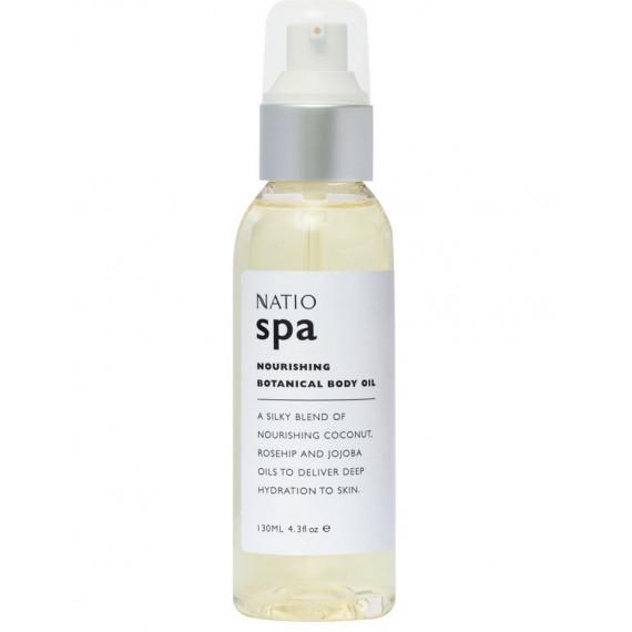 Natio Spa Nourishing Botanical Body Oil 130ml for hydrated skin at Pharmacy Direct