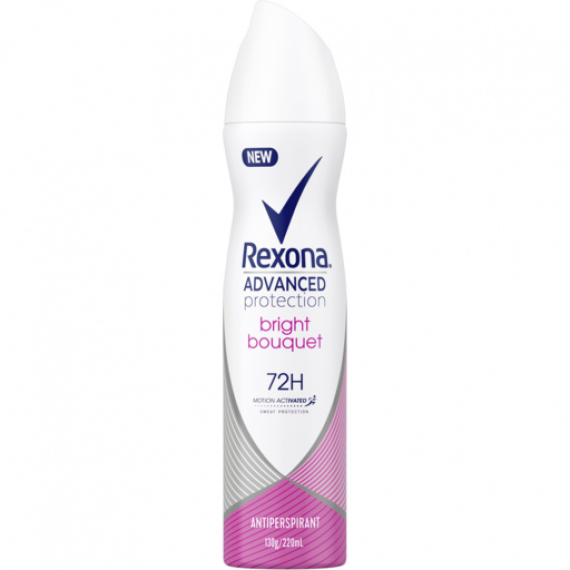 Rexona Women Advanced Protection Bright Bouquet Antiperspirant Aerosol 220ml