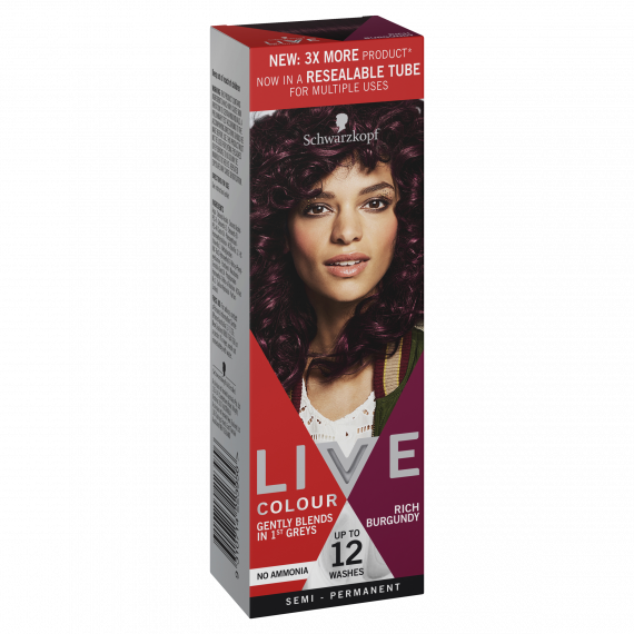 Schwarzkopf Live Colour Rich Burgundy 75ml
