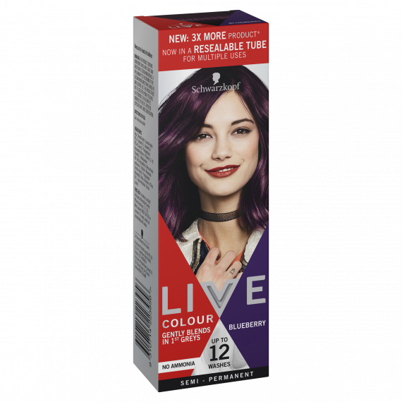 Schwarzkopf Live Colour Blueberry 75ml