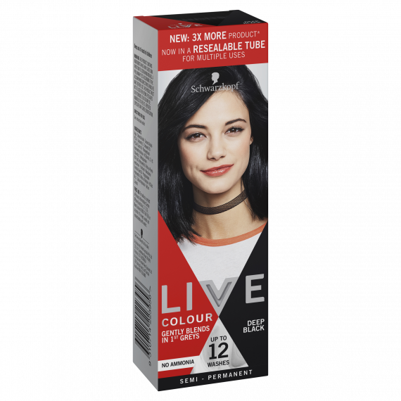 Schwarzkopf Live Colour Deep Black 75ml