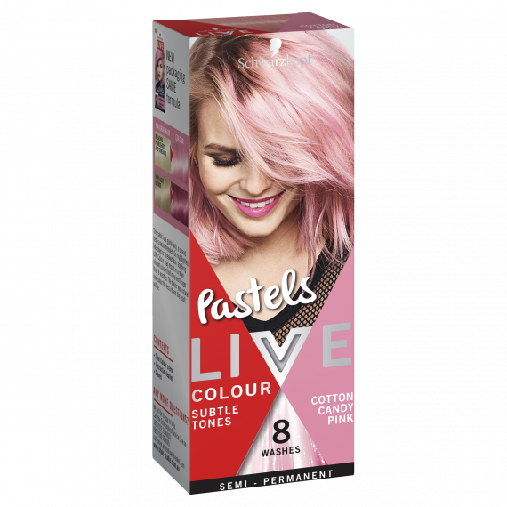 Schwarzkopf Live Colour Pastels Cotton Candy Pink 75ml